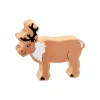 Tout Pour le Jeu Renne figurine en bois 100 x 109 x 25 mm