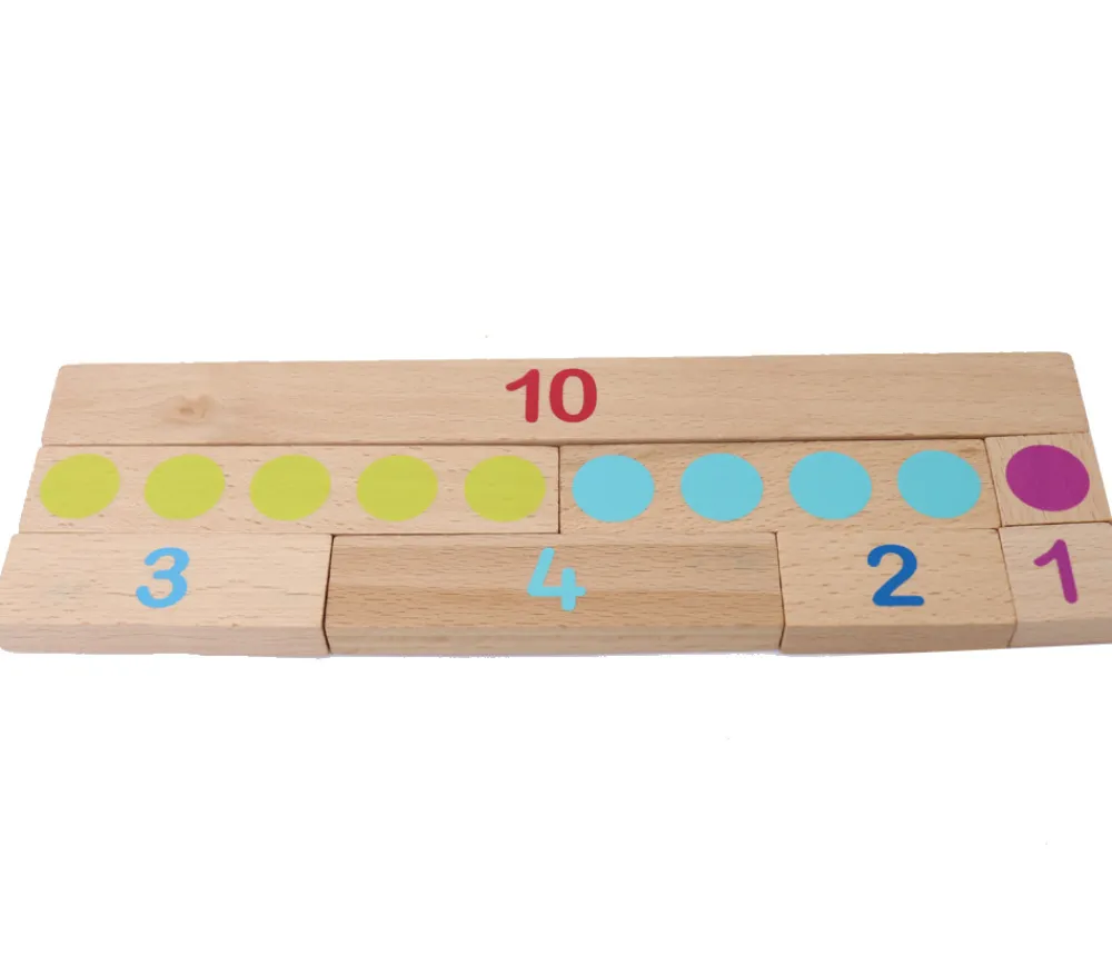 Tout Pour le Jeu Réglettes calcul chiffres et points de 1 à 10 mathématiques
