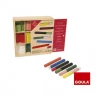 Tout Pour le Jeu Réglettes en bois cuisenaire 1 à 10 cm - bâtonnets bois Goula