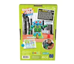 Tout Pour le Jeu Robot à visser 20 cm avec tournevis - design and drill robot STEM
