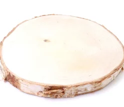 Tout Pour le Jeu Rondelle géante en bois brut avec écorce - entre 18 et 22 cm