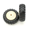 Tout Pour le Jeu Roue tracteur de 8 cm avec pneu caoutchouc