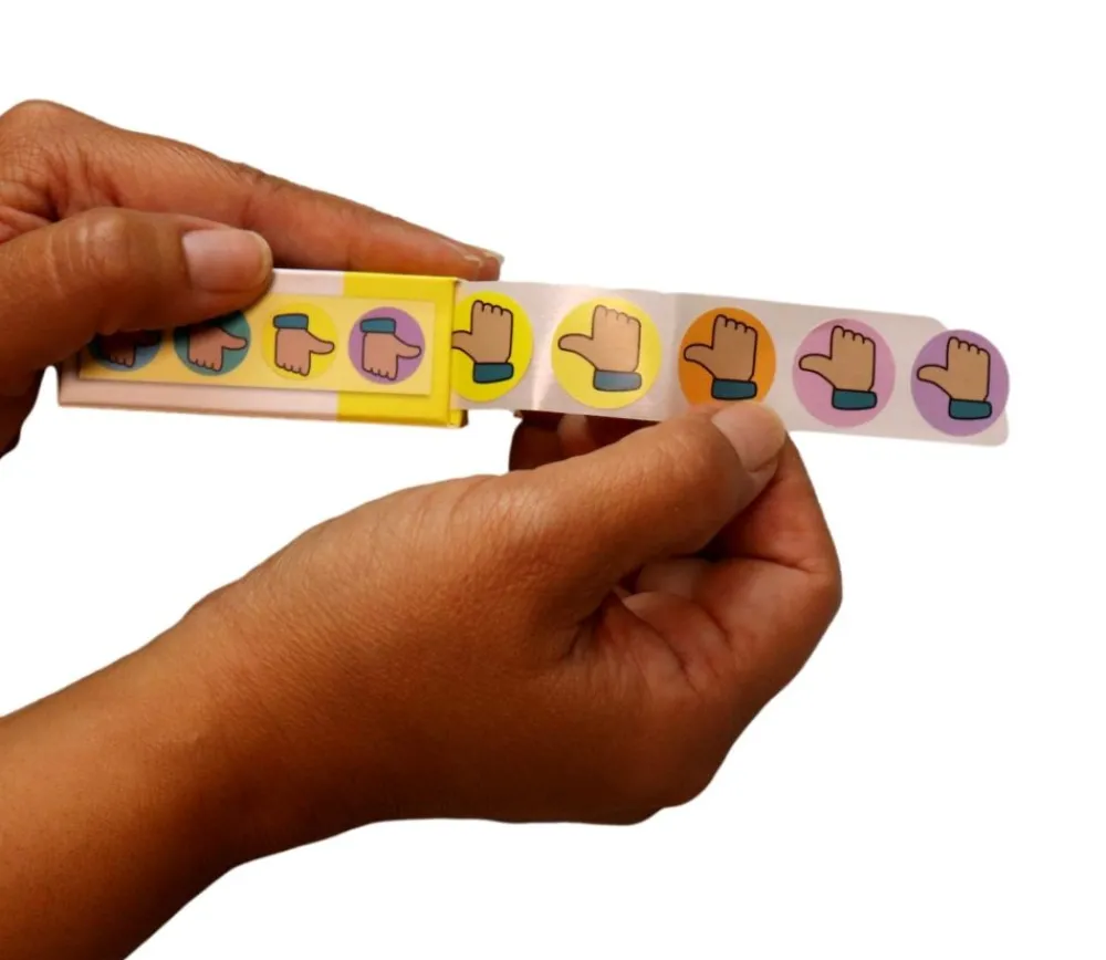 Tout Pour le Jeu Rouleau de 500 autocollants stickers pouces levés