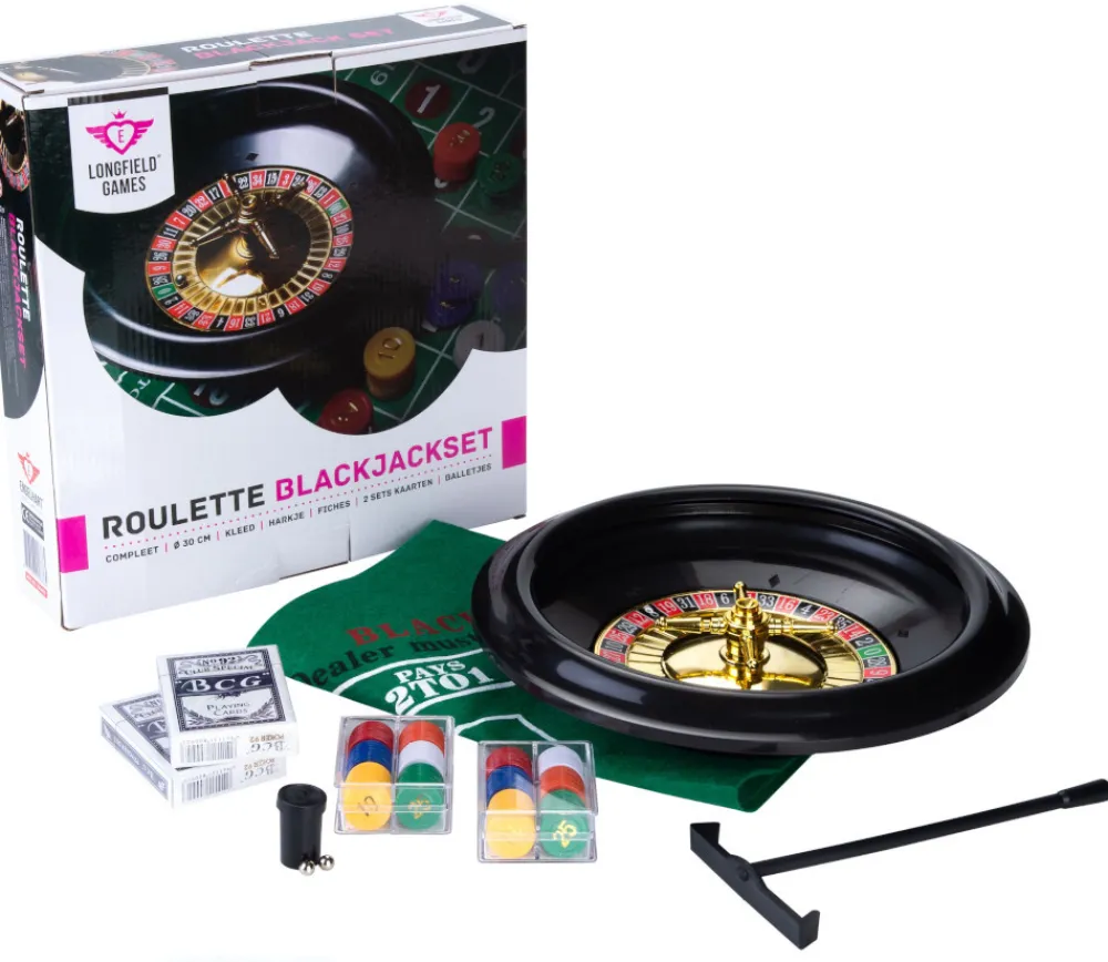 Enfant Tout Pour le Jeu Roulette de jeu pour Casino 30 cm avec pions et tapis