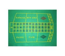 Enfant Tout Pour le Jeu Roulette de jeu pour Casino 30 cm avec pions et tapis