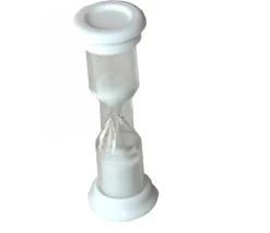 Tout Pour le Jeu Sablier de jeu 1 minute - BLANC - 7.6 cm PM