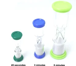 Tout Pour le Jeu Sablier de jeu 3 minutes - BLEU - 9.8 cm MM