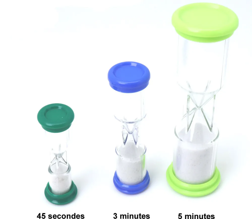 Tout Pour le Jeu Sablier de jeu 3 minutes - BLEU - 9.8 cm MM