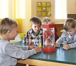 Tout Pour le Jeu Sablier ultra lisible de 45 minutes - JAUNE - 30 cm GEANT
