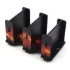 Tout Pour le Jeu Sabot double noir MDF lave 2S pour mini cartes 42 x 64 mm