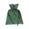 Tout Pour le Jeu Sac 13 x 18 cm - velours épais vert avec cordon