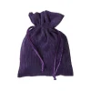 Tout Pour le Jeu Sac 13 x 18 cm - velours épais VIOLET avec cordon