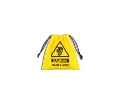 Tout Pour le Jeu Sac jaune 11x10 cm Caution Zombies inside