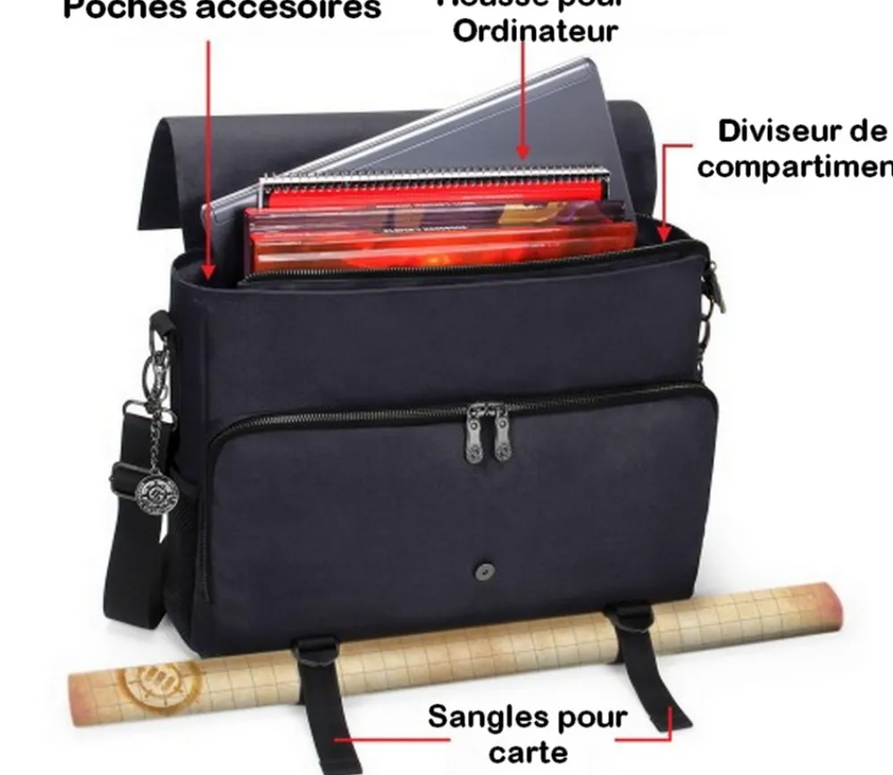 Tout Pour le Jeu Sac joueur RPG Édition Collector noir - Enhance