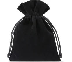 Tout Pour le Jeu Sac noir 13 x 10 cm effet soyeux