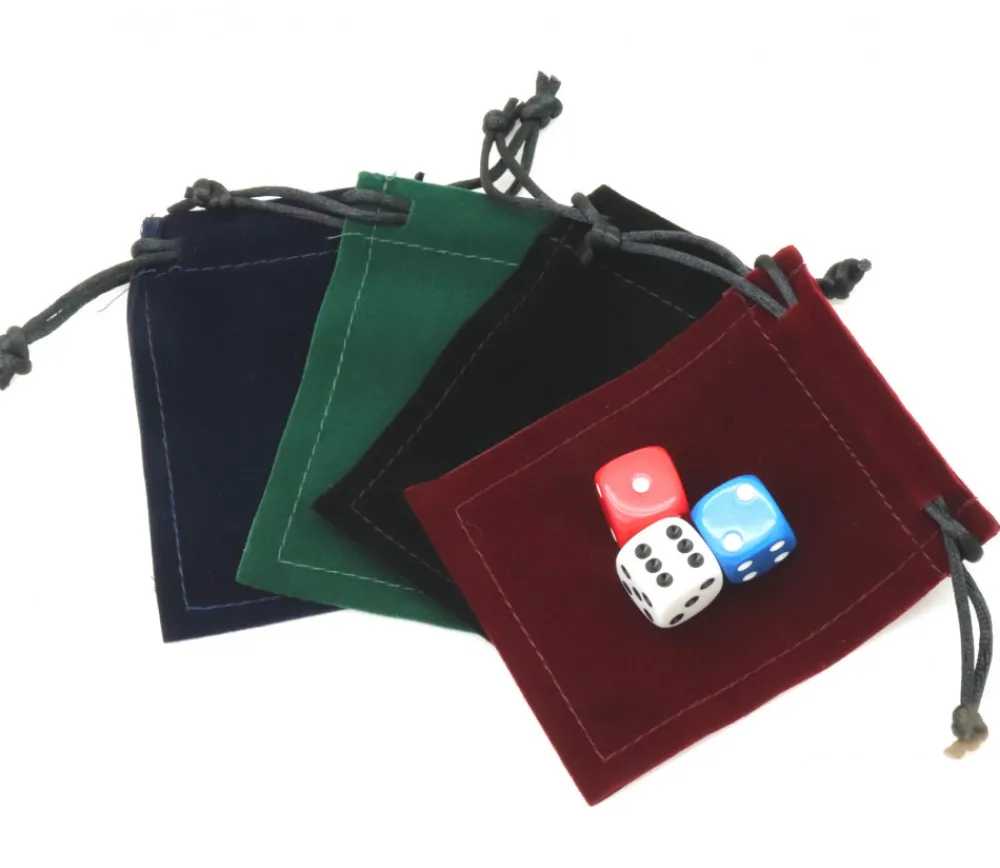 Tout Pour le Jeu Sac suédine 85 x 70 mm BORDEAUX modèle 0