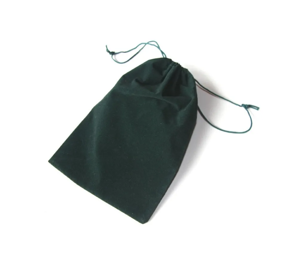 Tout Pour le Jeu Sac suedine 125 x 175 mm modèle 2 vert
