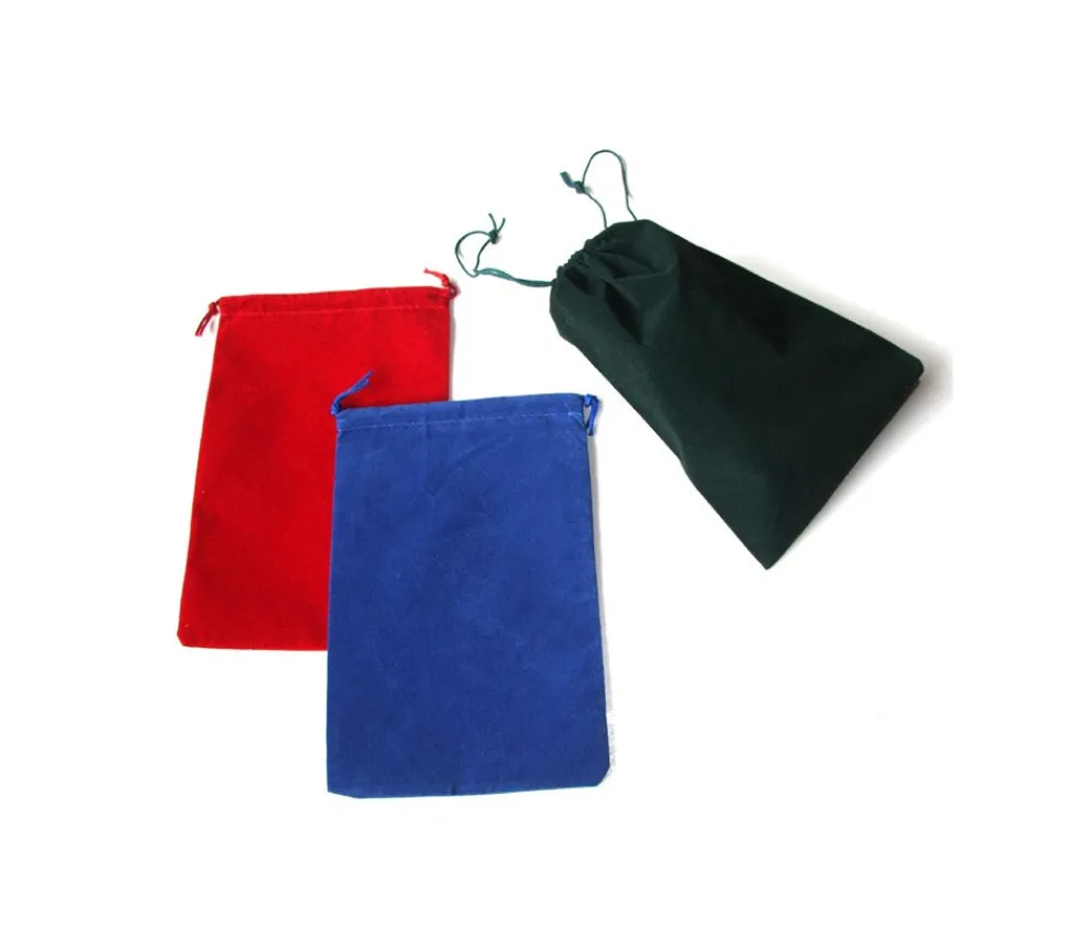 Tout Pour le Jeu Sac suedine 125 x 175 mm modèle 2 vert