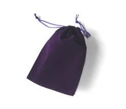 Tout Pour le Jeu Sac suedine 125 x 175 mm modèle 2 violet