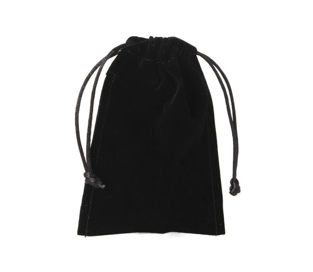 Tout Pour le Jeu Sac suedine 95 x 140 mm modèle 1 noir