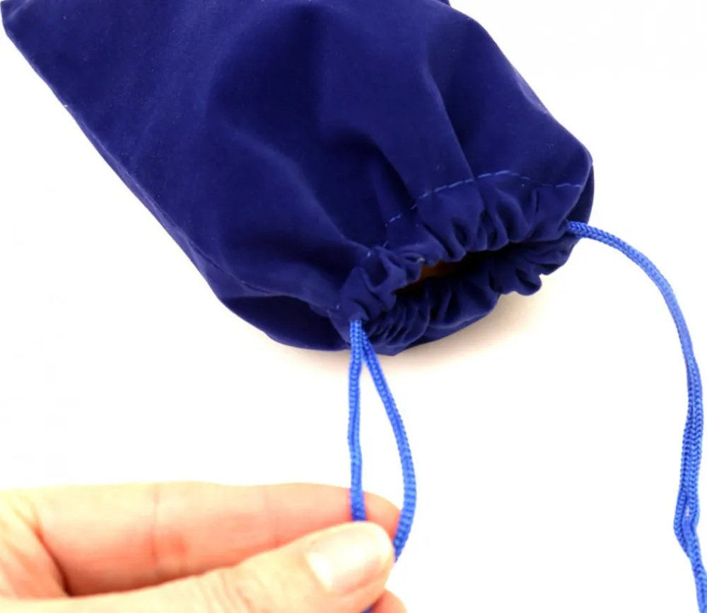 Tout Pour le Jeu Sac suedine 125 x 175 mm modèle 2 bleu