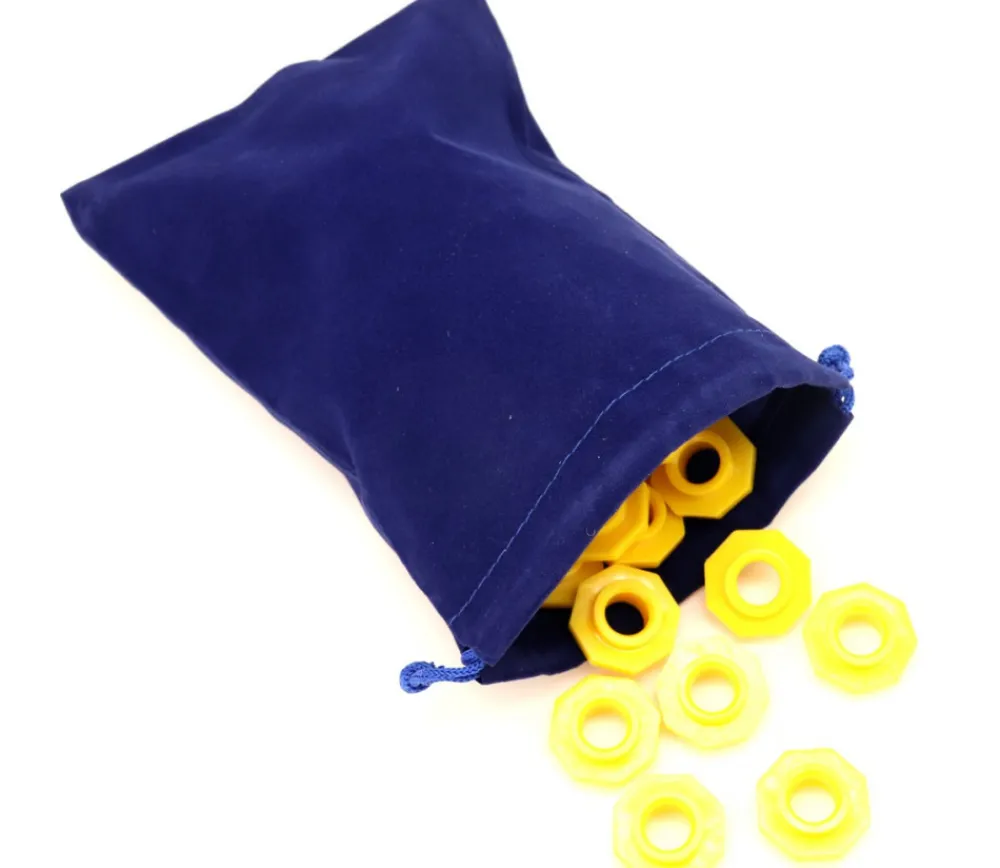 Tout Pour le Jeu Sac suedine 125 x 175 mm modèle 2 bleu