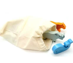 Tout Pour le Jeu Sac tissu coton pour pions de jeux 28 x 18 cm