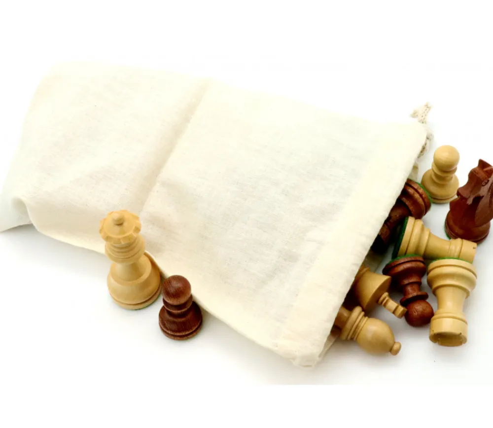 Tout Pour le Jeu Sac tissu coton pour pions de jeux 28 x 18 cm