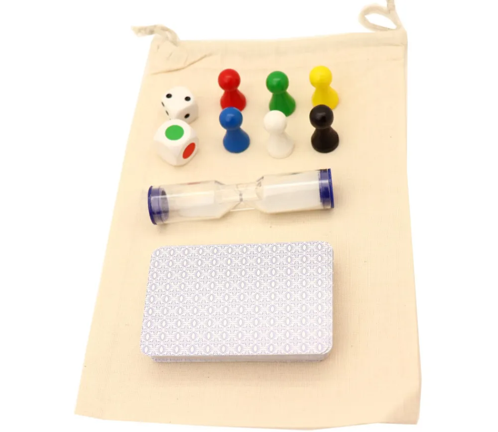Tout Pour le Jeu Sac tissu M 20 x 15 cm - sachet 100% coton pour pions de jeux