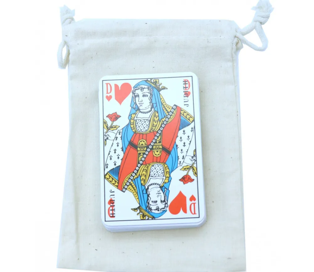 Tout Pour le Jeu Sac tissu S 14 x 10 cm - sachet 100 % coton pour pions de jeux