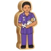Tout Pour le Jeu Sage-femme en bois 100 x 40 x 25 mm personnage jeu