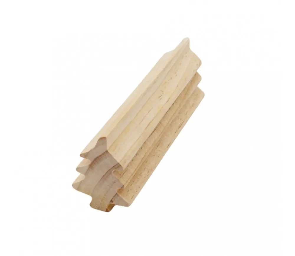 Tout Pour le Jeu Sapin en bois naturel à découper moulure 15 cm