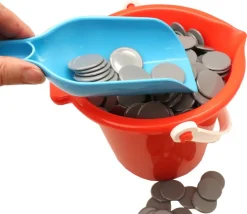 Tout Pour le Jeu Seau plastique 2 litres gradué avec anse et bec verseur