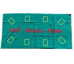 Tout Pour le Jeu Serviette de page Tapis de Poker en tissu éponge 140 x 70 cm