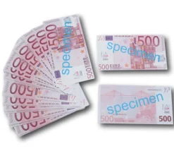 Tout Pour le Jeu Set 100 billets de 500 euros factices pour jeux