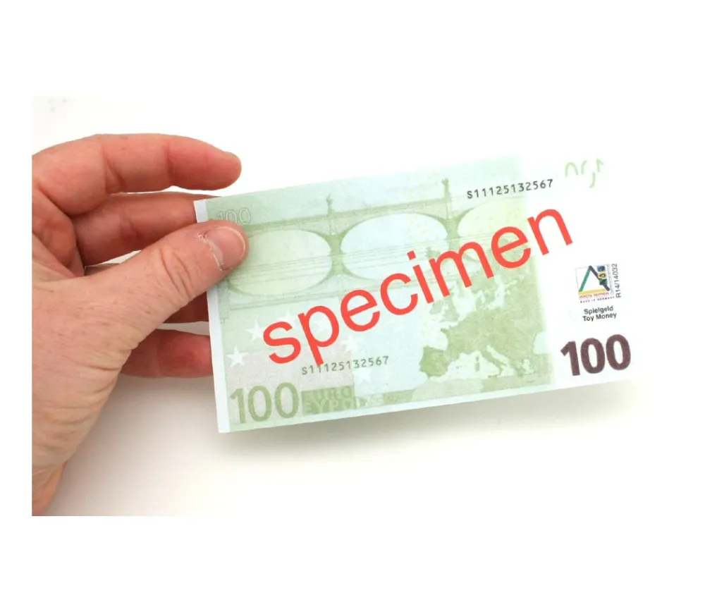 Tout Pour le Jeu Set 100 billets de 100 euros factices pour jeux