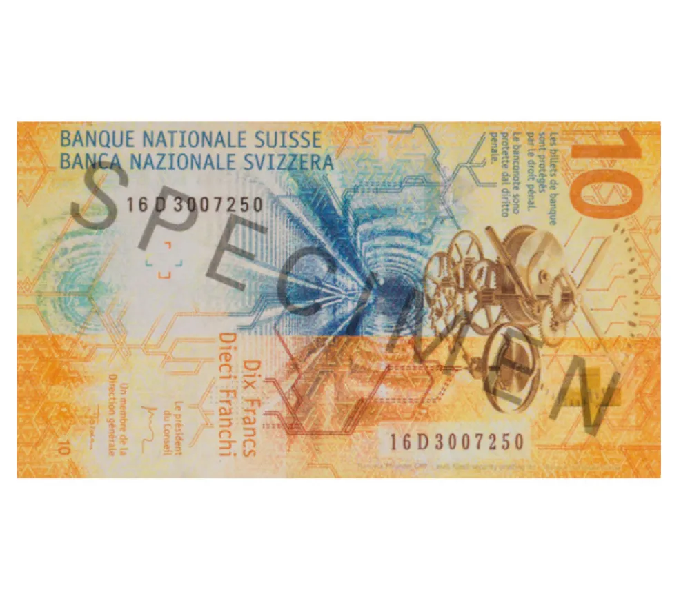 Tout Pour le Jeu Set 55 billets Franc Suisse factices pour jeux argent très réalistes