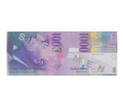 Tout Pour le Jeu Set 55 billets Franc Suisse factices pour jeux argent très réalistes