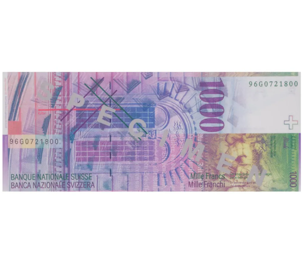 Tout Pour le Jeu Set 55 billets Franc Suisse factices pour jeux argent très réalistes