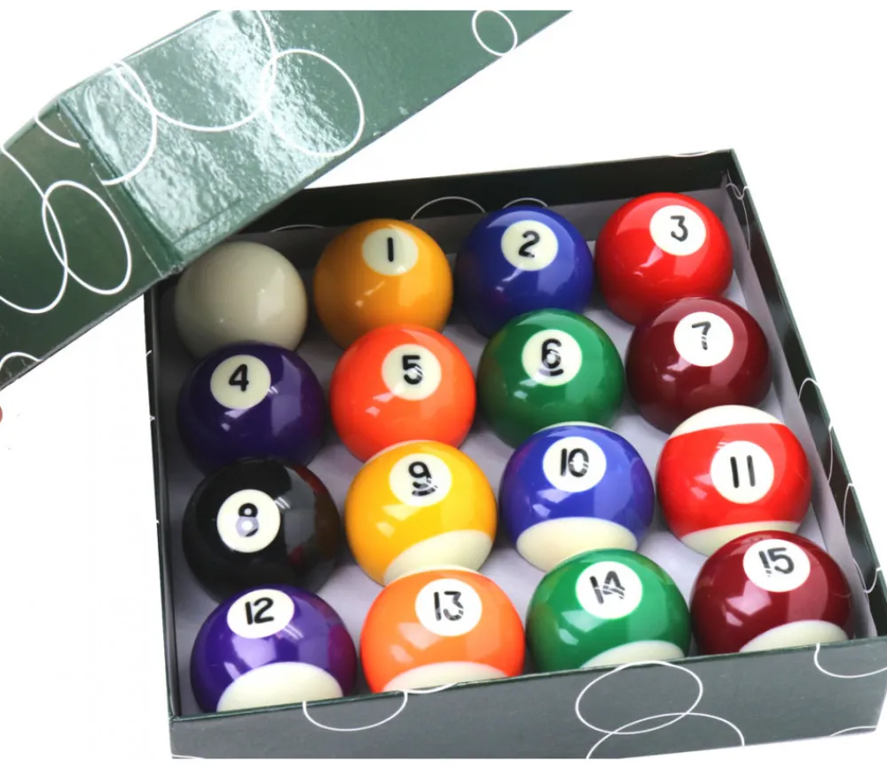 Tout Pour le Jeu Set 16 boules de billard américain - Ø 51 mm