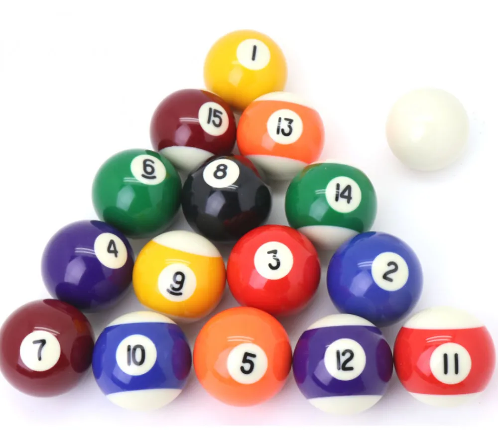 Tout Pour le Jeu Set 16 boules de billard américain - Ø 51 mm