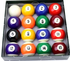 Tout Pour le Jeu Set 16 boules de billard américain - Ø 51 mm