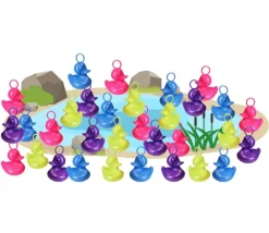 Enfant Tout Pour le Jeu Set 24 Canards flottants 15 cm pour jeu pêche aux canards