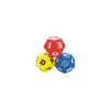 Tout Pour le Jeu Set 3 Dés géants 15/20 cm lettres 12 faces.