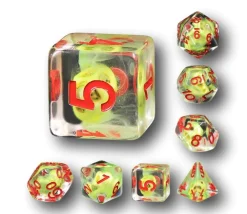 Tout Pour le Jeu Set 7 dés multi-faces - Sulfer Skull