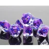 Tout Pour le Jeu Set 7 dés multi-faces turquoise - Treasure