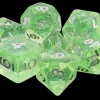 Tout Pour le Jeu Set 7 dés multi-faces vert vent de printemps