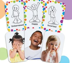 Tout Pour le Jeu Set activités émotions - exprimez vos sentiments