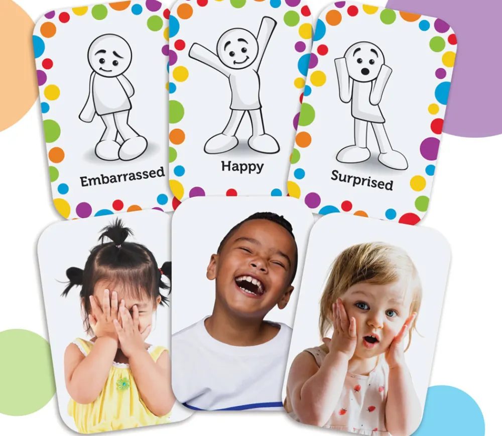 Tout Pour le Jeu Set activités émotions - exprimez vos sentiments