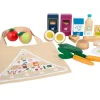 Enfant Tout Pour le Jeu Set aliments végétariens en bois fresh jouets